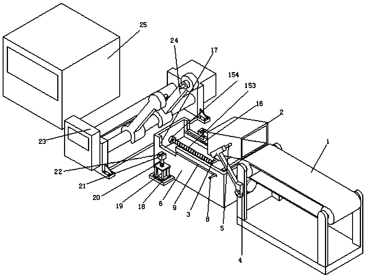 Full-automatic unmanned paper feeding system with hydraulic mill roll stand