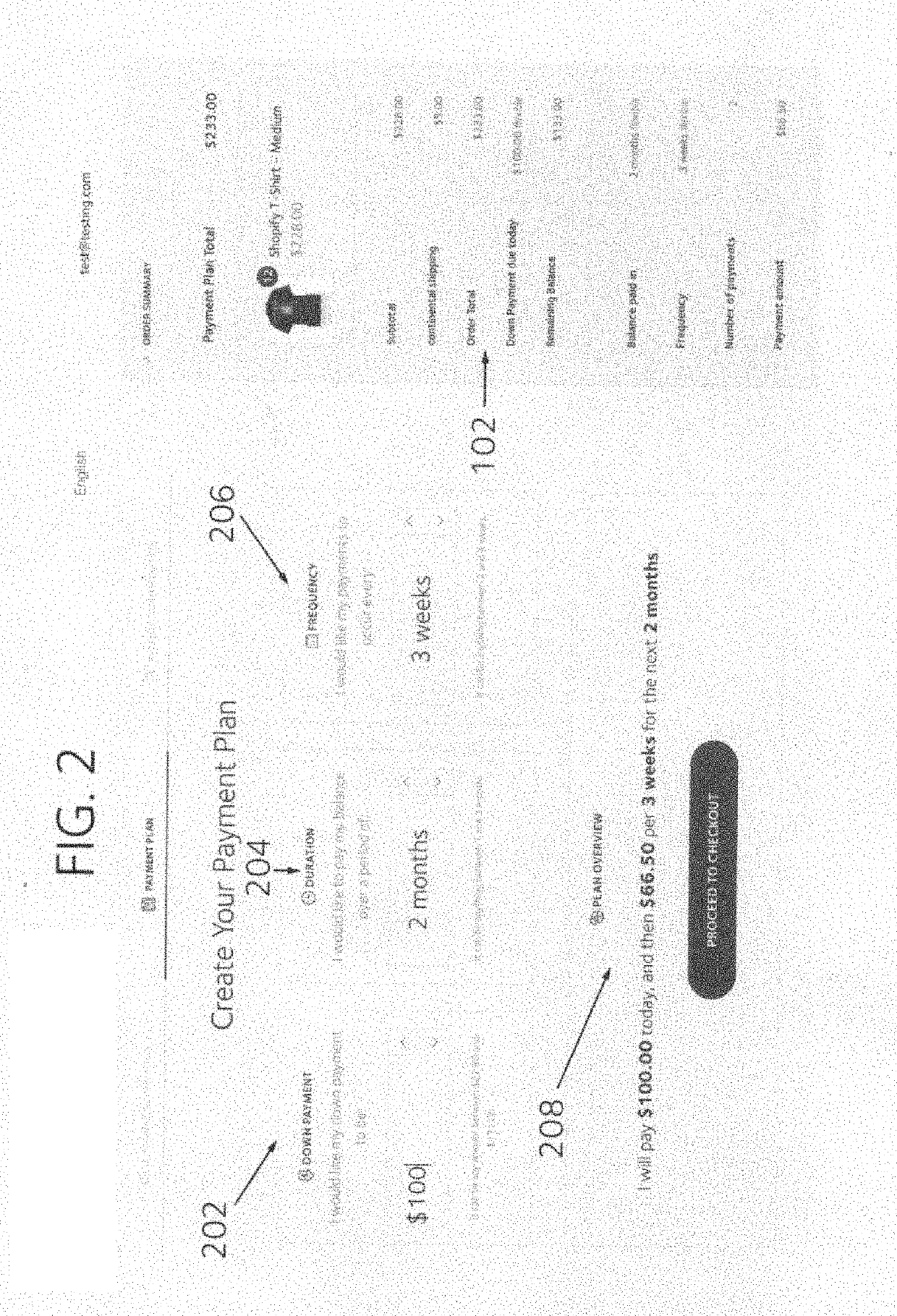 Customizable and flexible payment plans