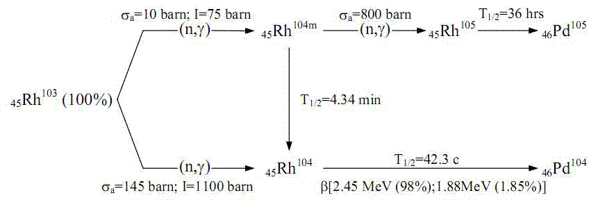 H2 filtration-based signal delay elimination method for rhodium self-powered detector