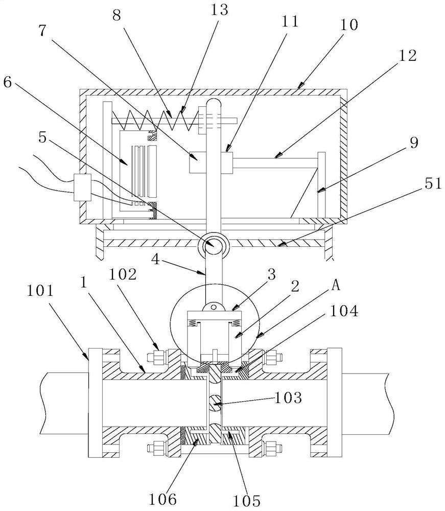 High-sensitivity flow detector for liquid or gas