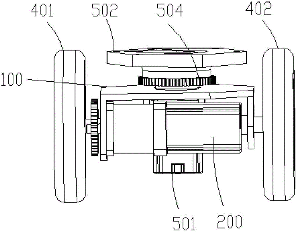 Omni-directional driving wheel device and AGV (automatic guided vehicle)