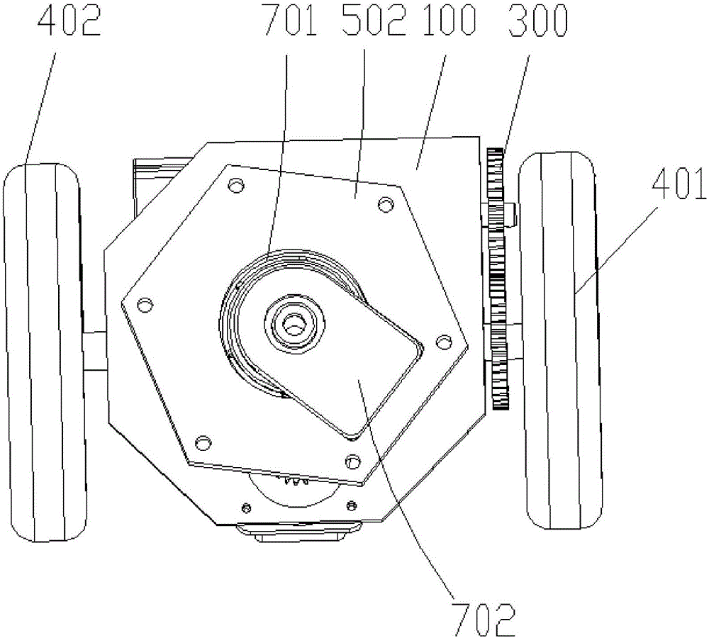 Omni-directional driving wheel device and AGV (automatic guided vehicle)