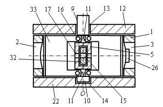 Vacuum pump with special-shaped cavity