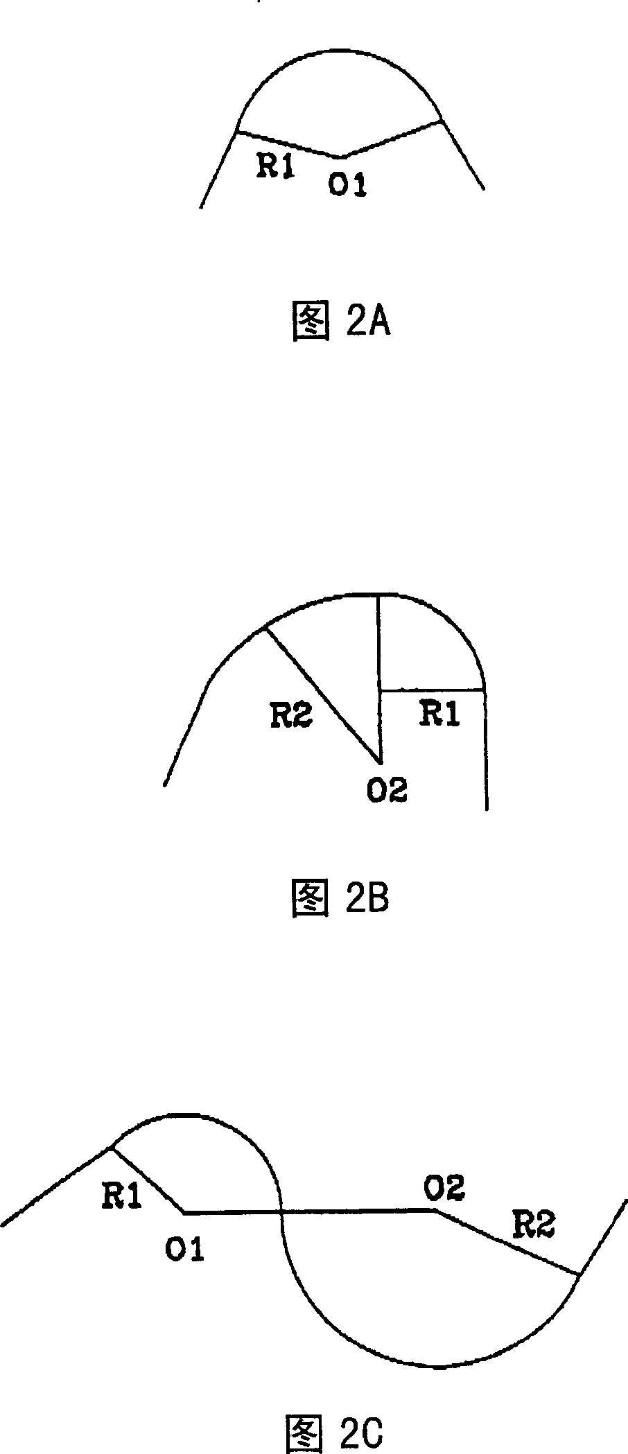 Method for safety early warning for track curve and recording journey in navigation system