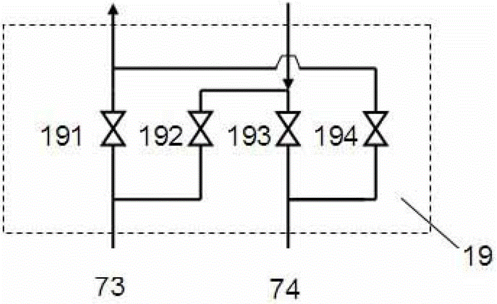 Boiling regeneration type heat pump system for heat source tower