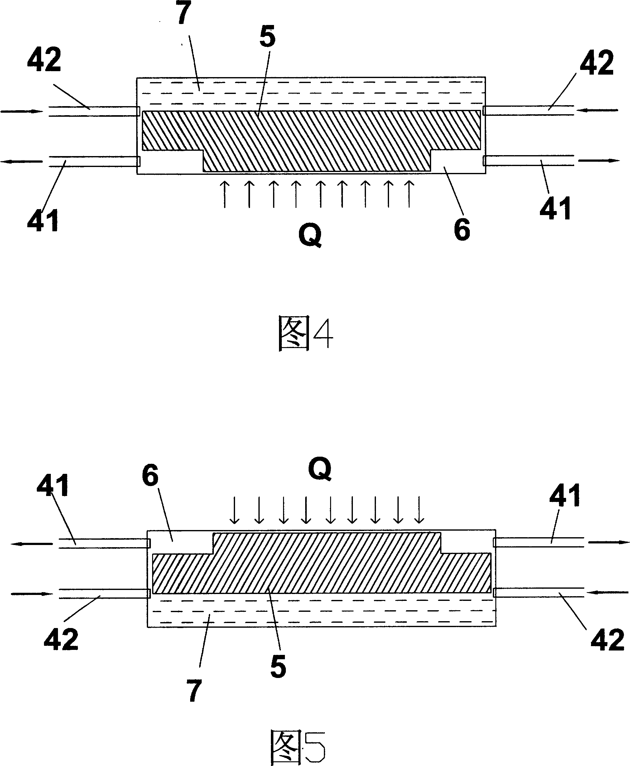 Multiple-pass self-regulating loop heat pipe device