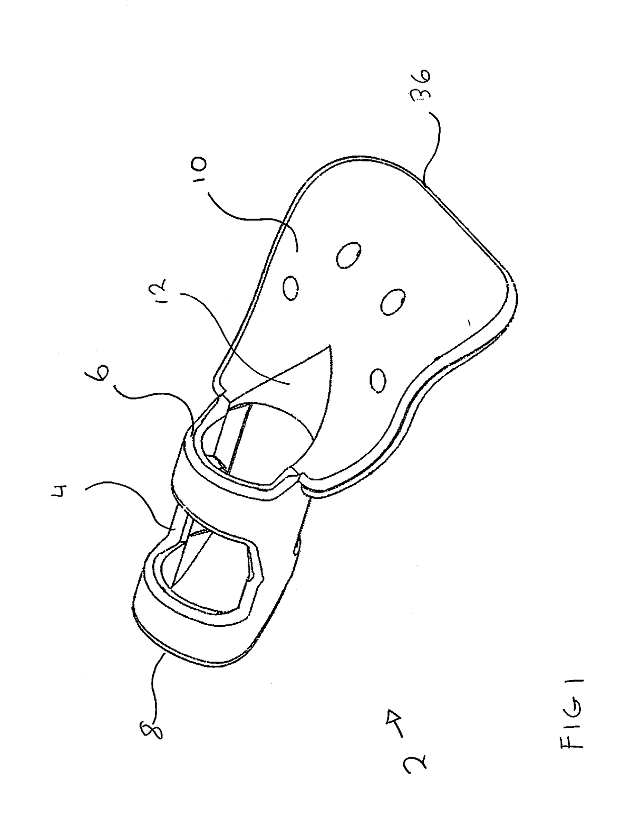 High volume evacuation straw tongue retractor