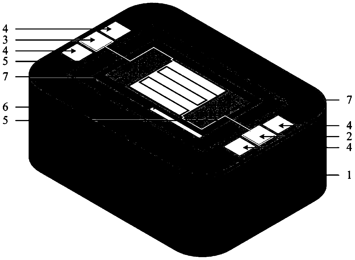 Bulk acoustic wave resonator integrated with fish-scale-shaped reflector array and processing method of bulk acoustic wave resonator