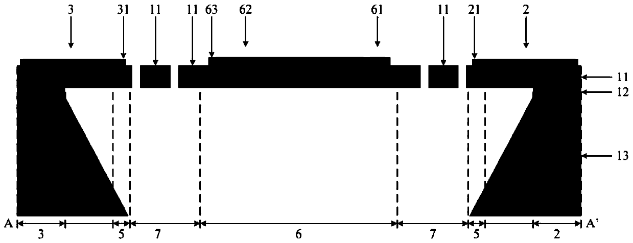 Bulk acoustic wave resonator integrated with fish-scale-shaped reflector array and processing method of bulk acoustic wave resonator