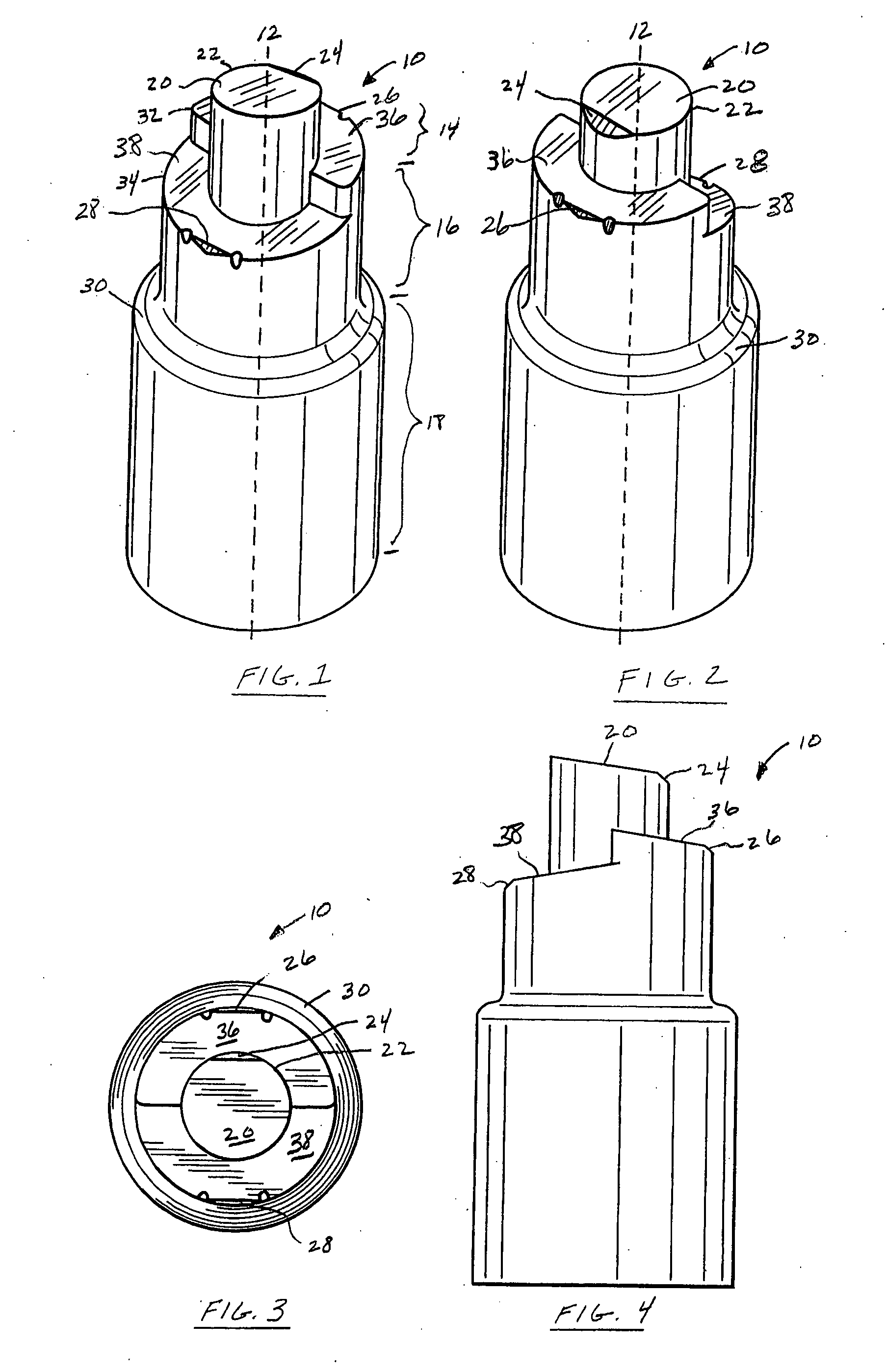 Punch, apparatus and method for forming opposing holes in a hollow part, and a part formed therefrom