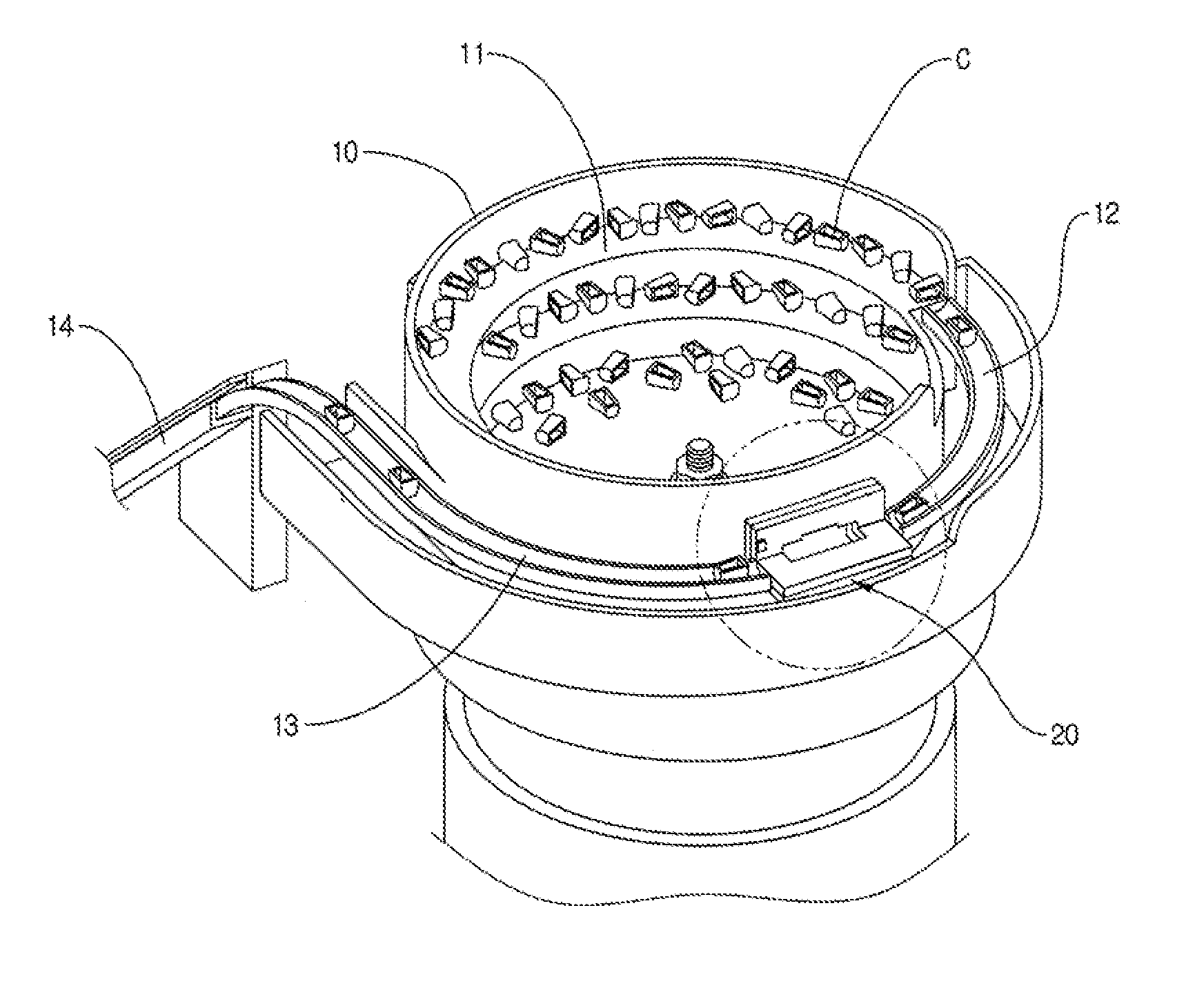 Part aligning apparatus and method