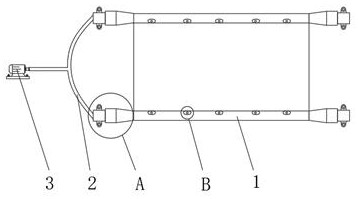 A rapid spray cooling system for municipal management