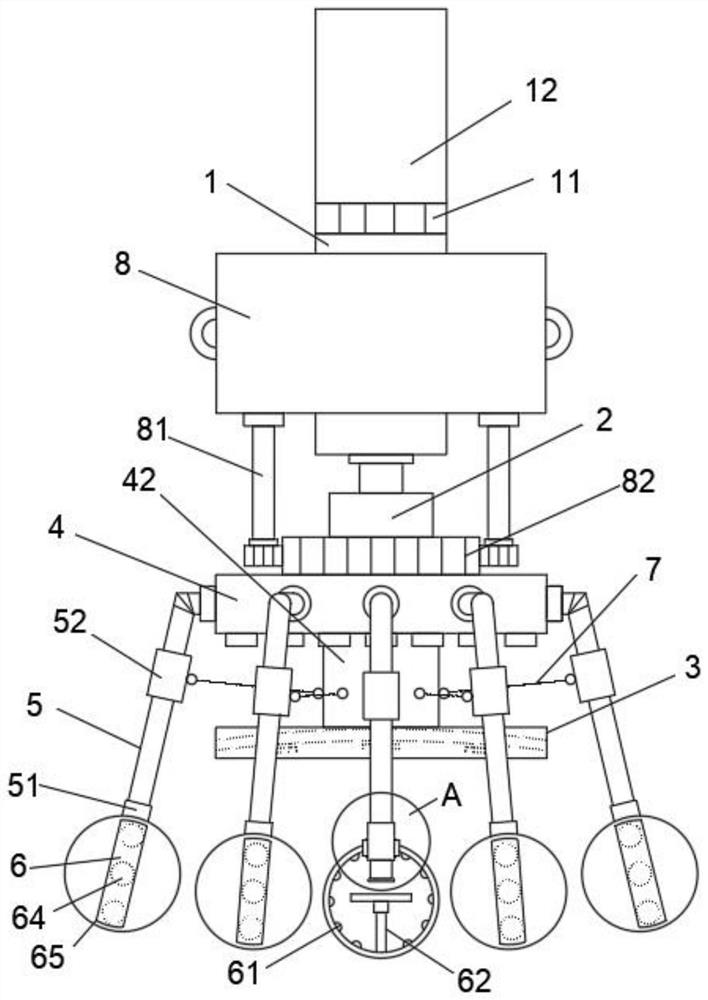 Medicine fumigating device for traditional Chinese medicine orthopedic nursing