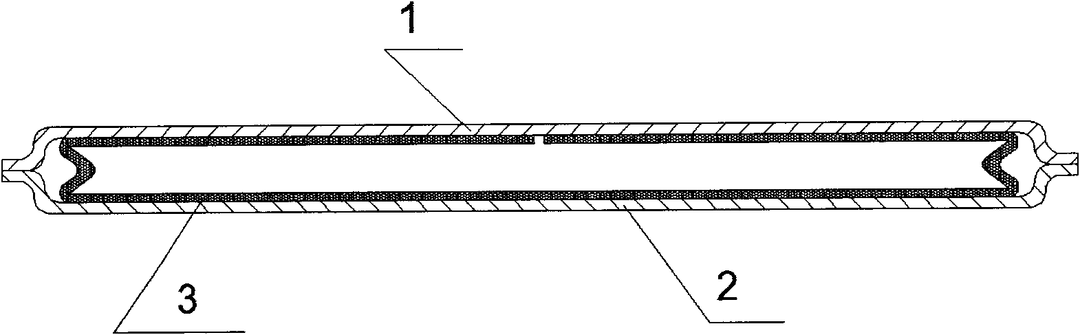 Soaking plate of foam metal and copper powder compounded capillary structure