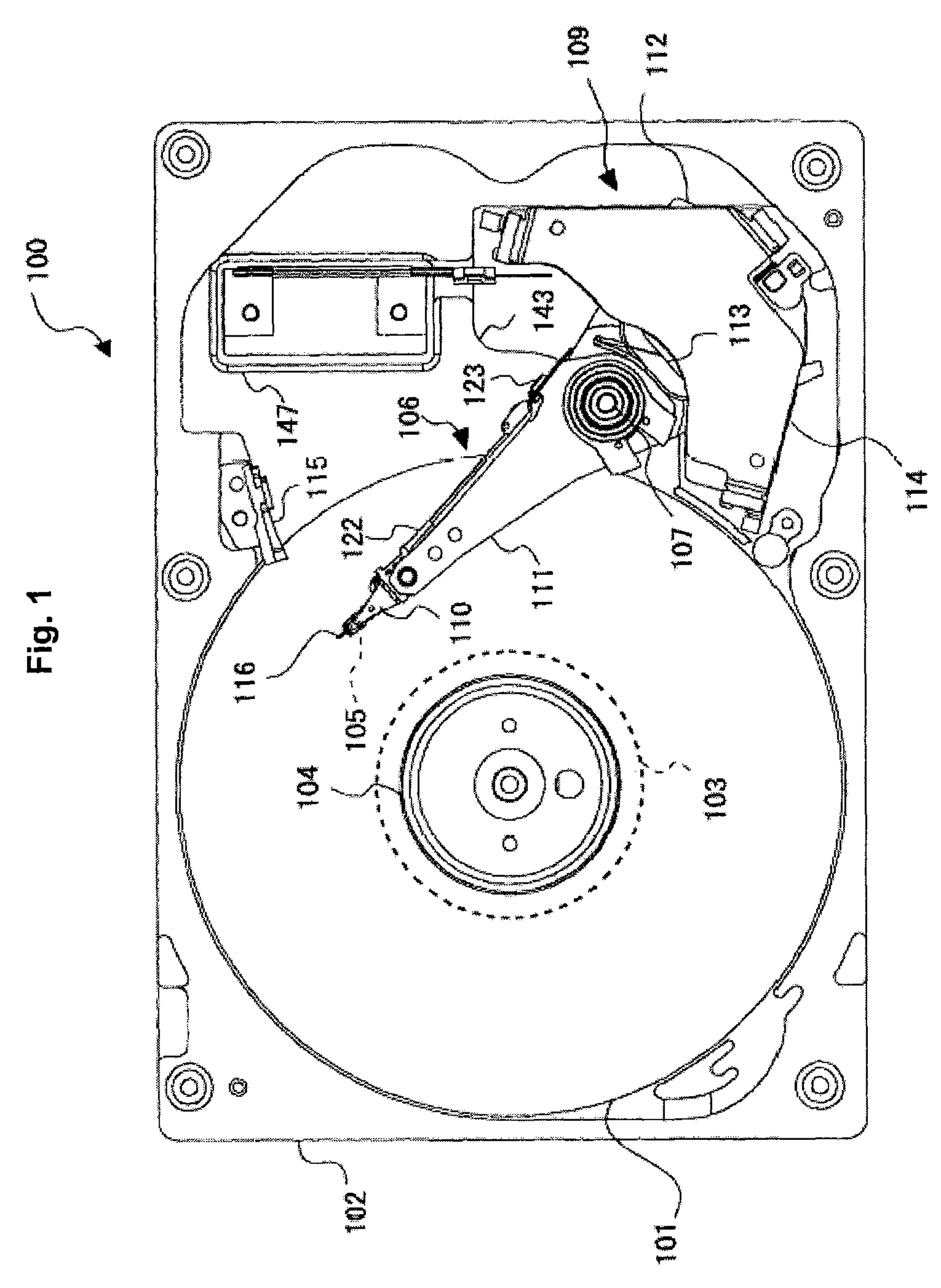 Disk drive apparatus and head assembly used for the same