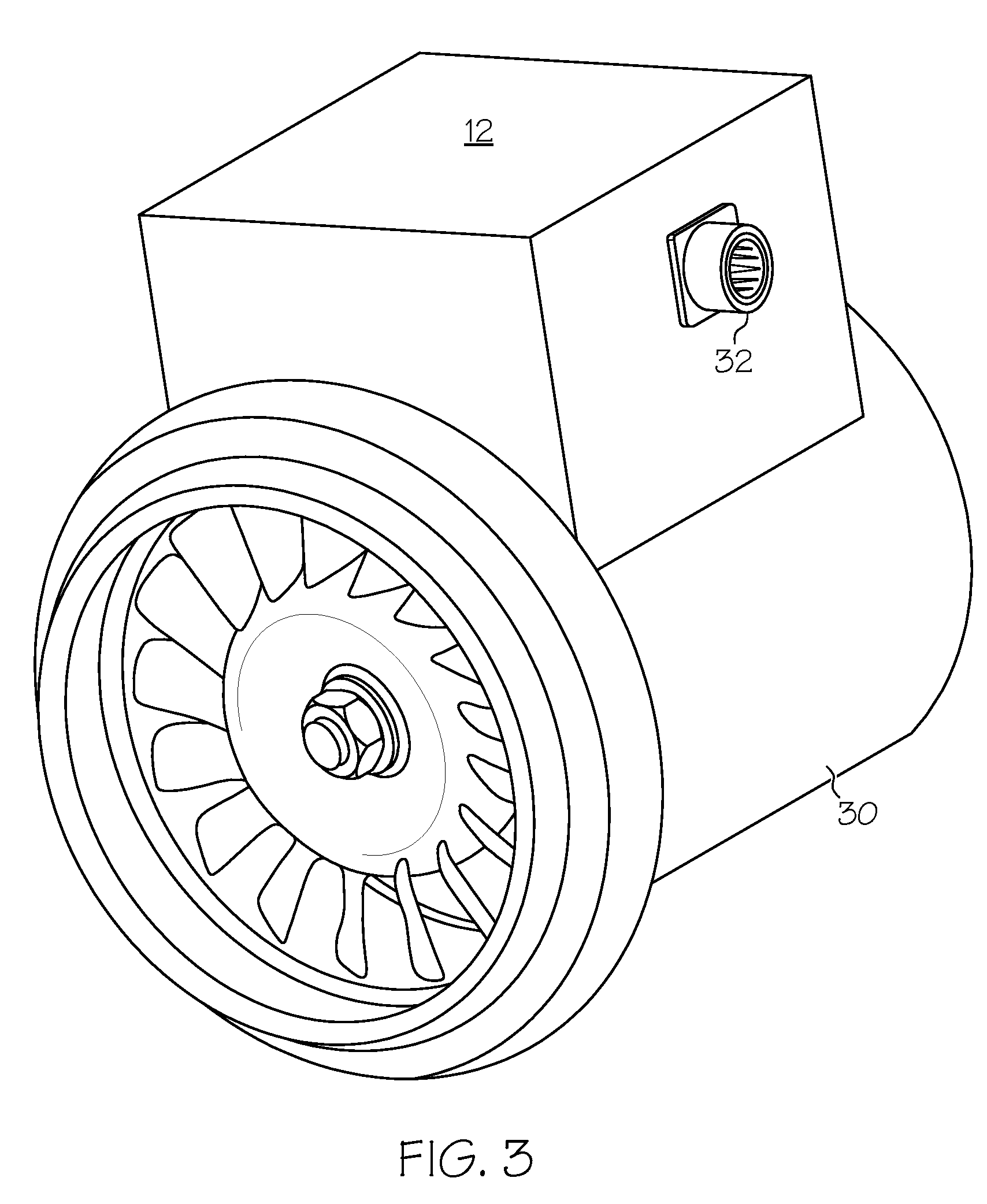 Variable frequency reduced speed variation electric drive