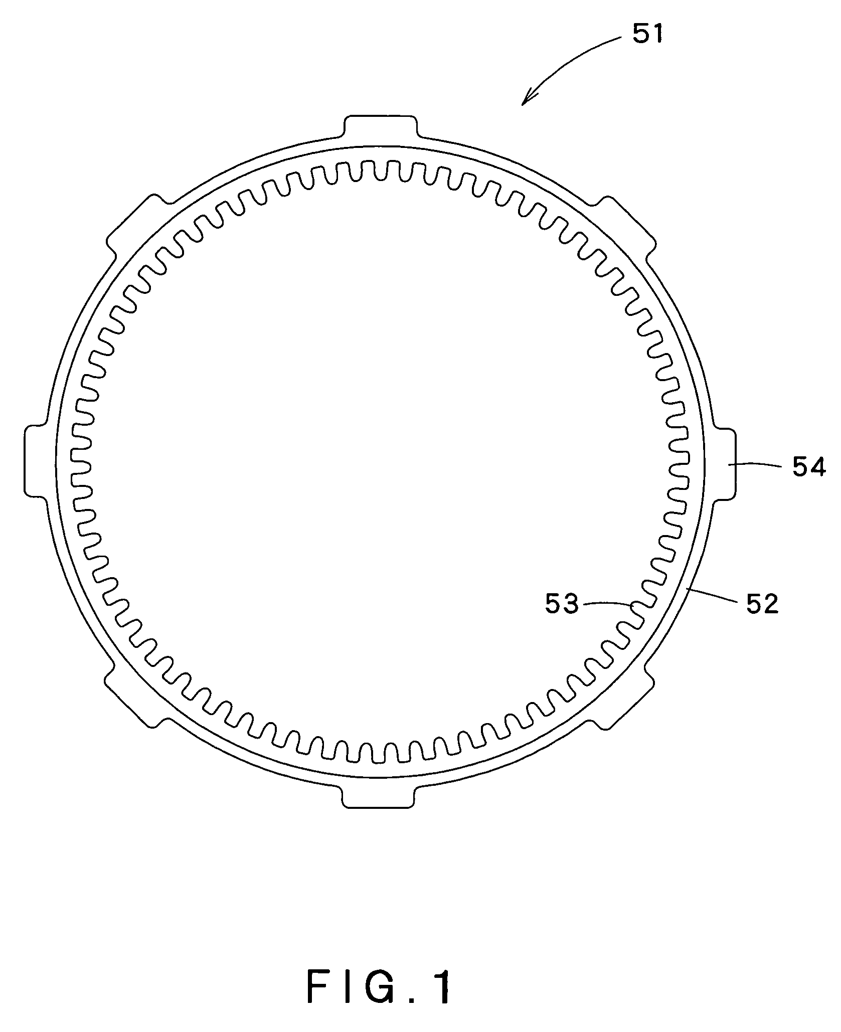 Forming method of tooth trace of gear