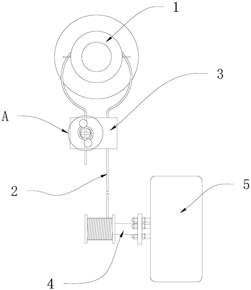 Automatic automobile get-out-of-trap device