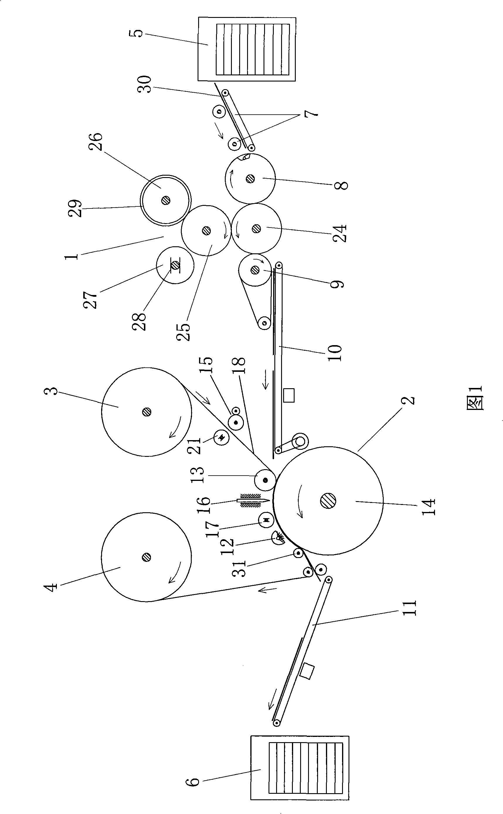 Multipurpose plant for surface treatment of printing material