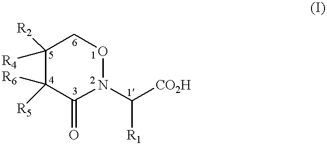 Oxazinones having antibacterial activity