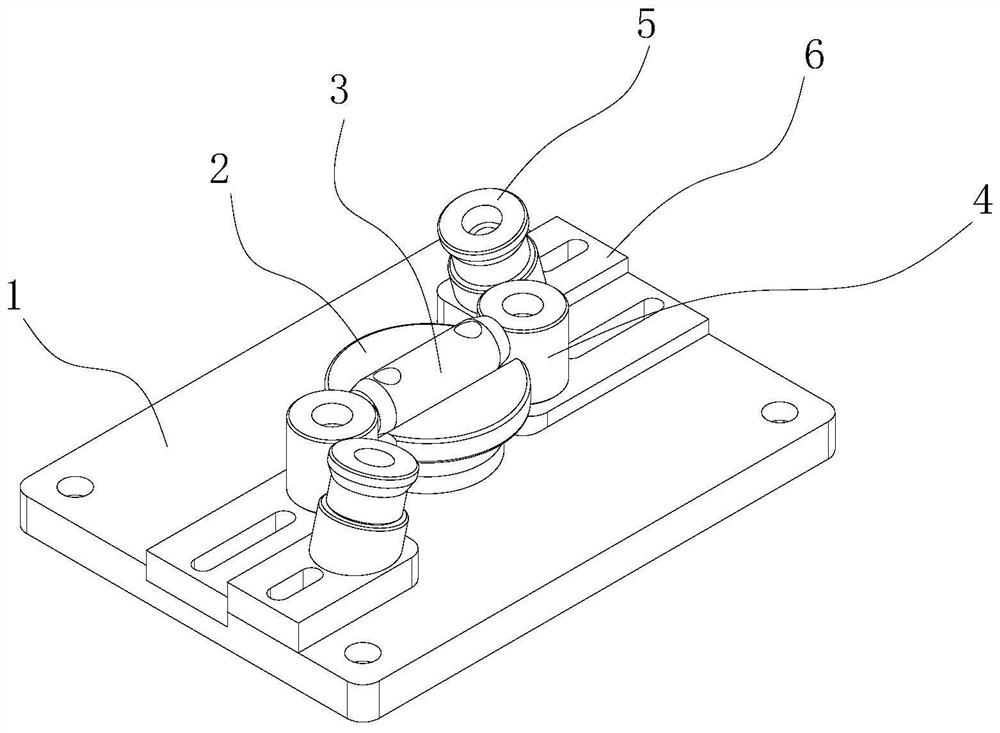 Insulator top pre-twisted binding wire bending device and method for manufacturing bent binding wire