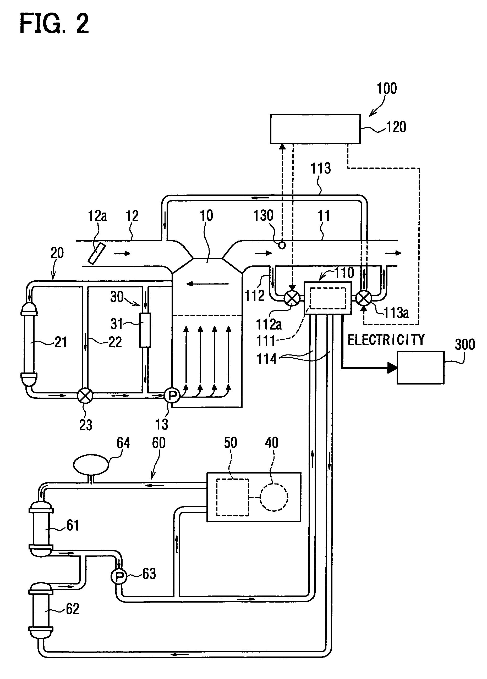 Thermoelectric generating device