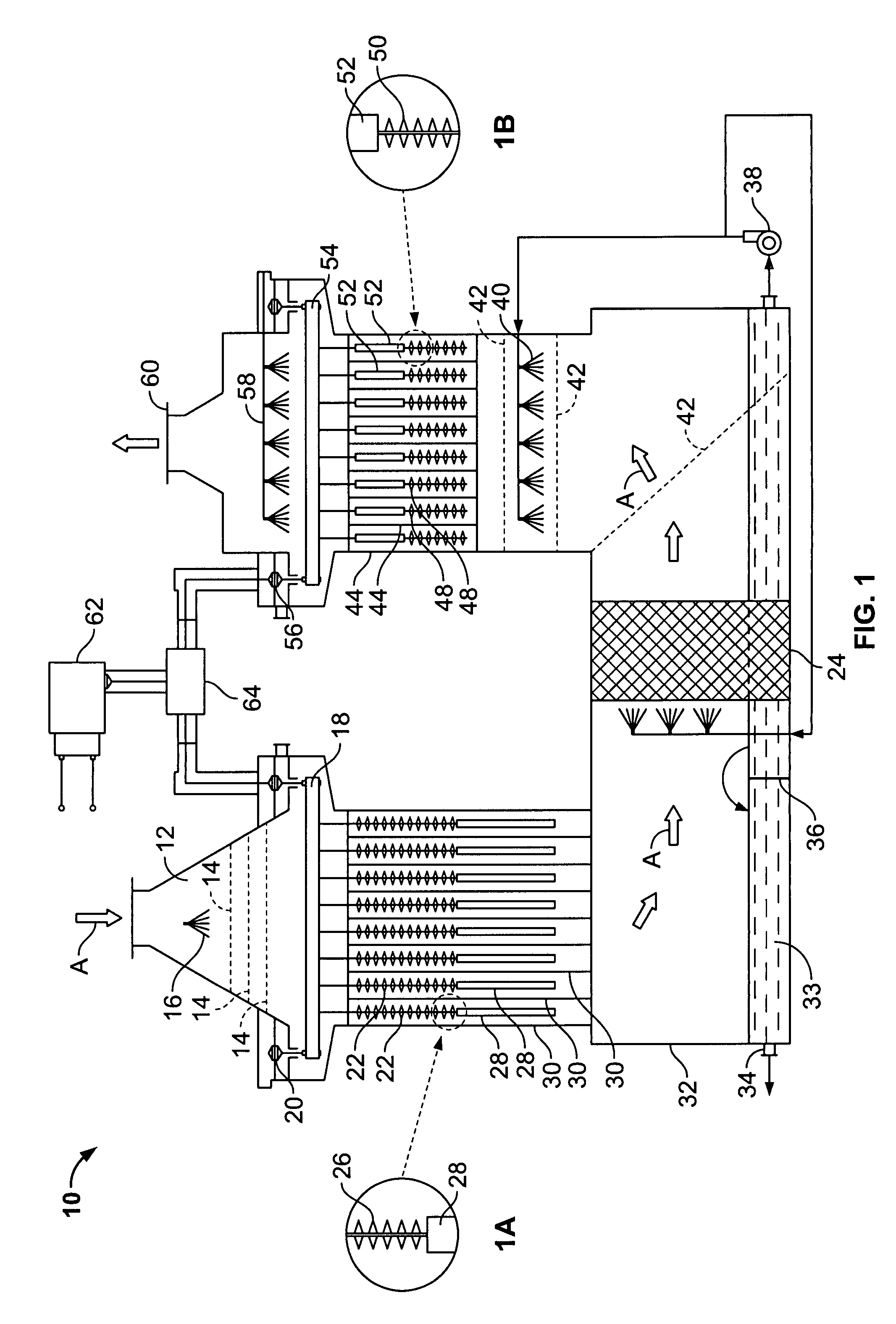 Wet electrostatic precipitator for treating oxidized biomass effluent