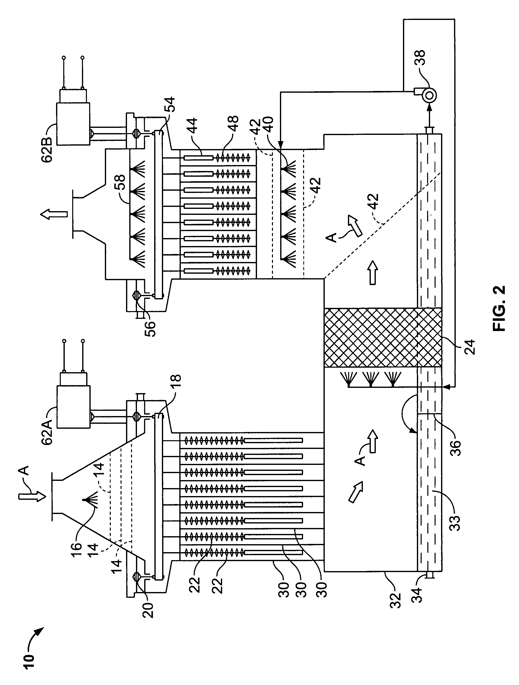 Wet electrostatic precipitator for treating oxidized biomass effluent