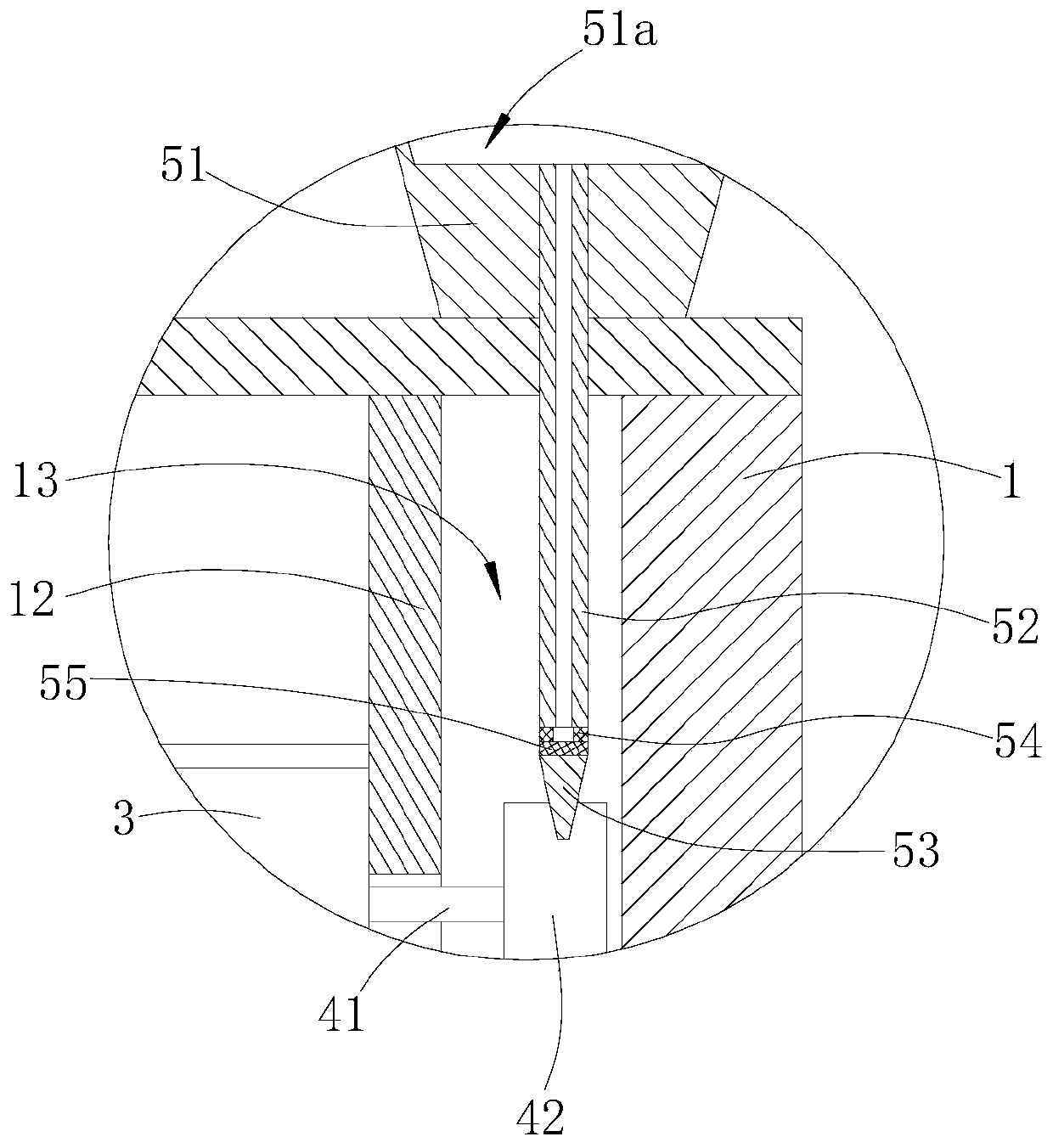 Slag conveying device of biomass gas furnace