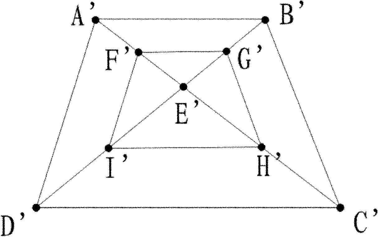 Circular-screen type positioning identification system