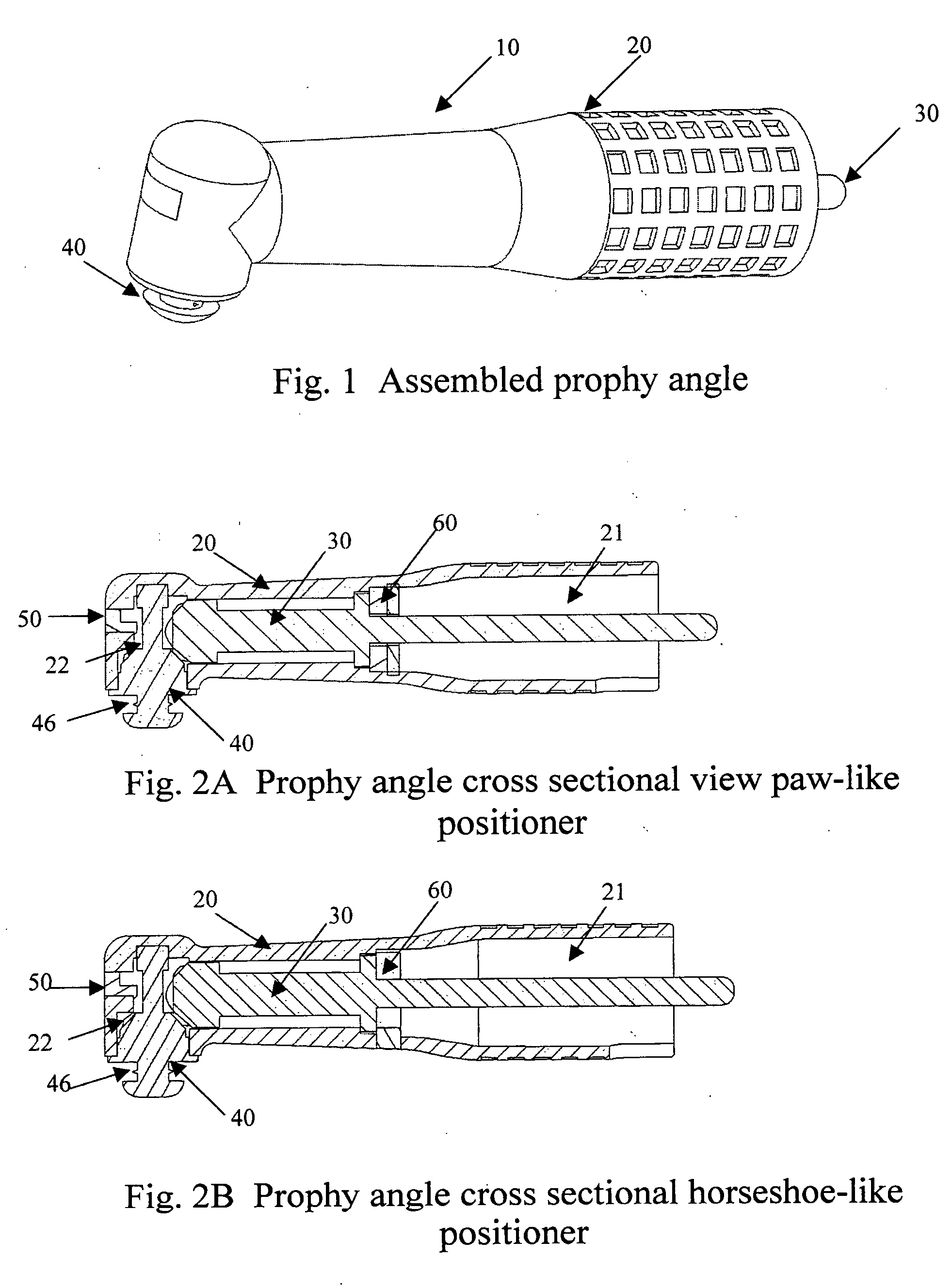 Disposable dental prophy angle with secure retention mechanism