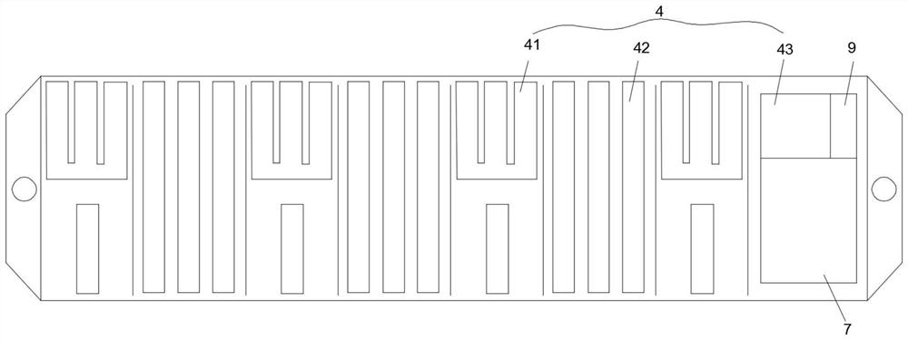 RFID key management method and system for operating electric energy metering device