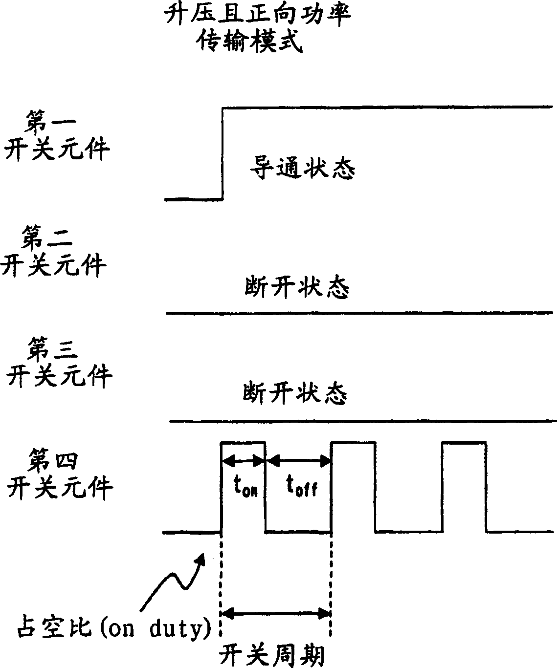 Reversible back-boost chopper circuit, and inverter circuit with the same