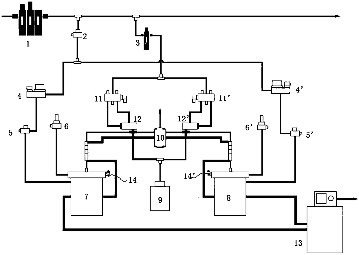 System and method for supplying coating coated with fiber drawing resin