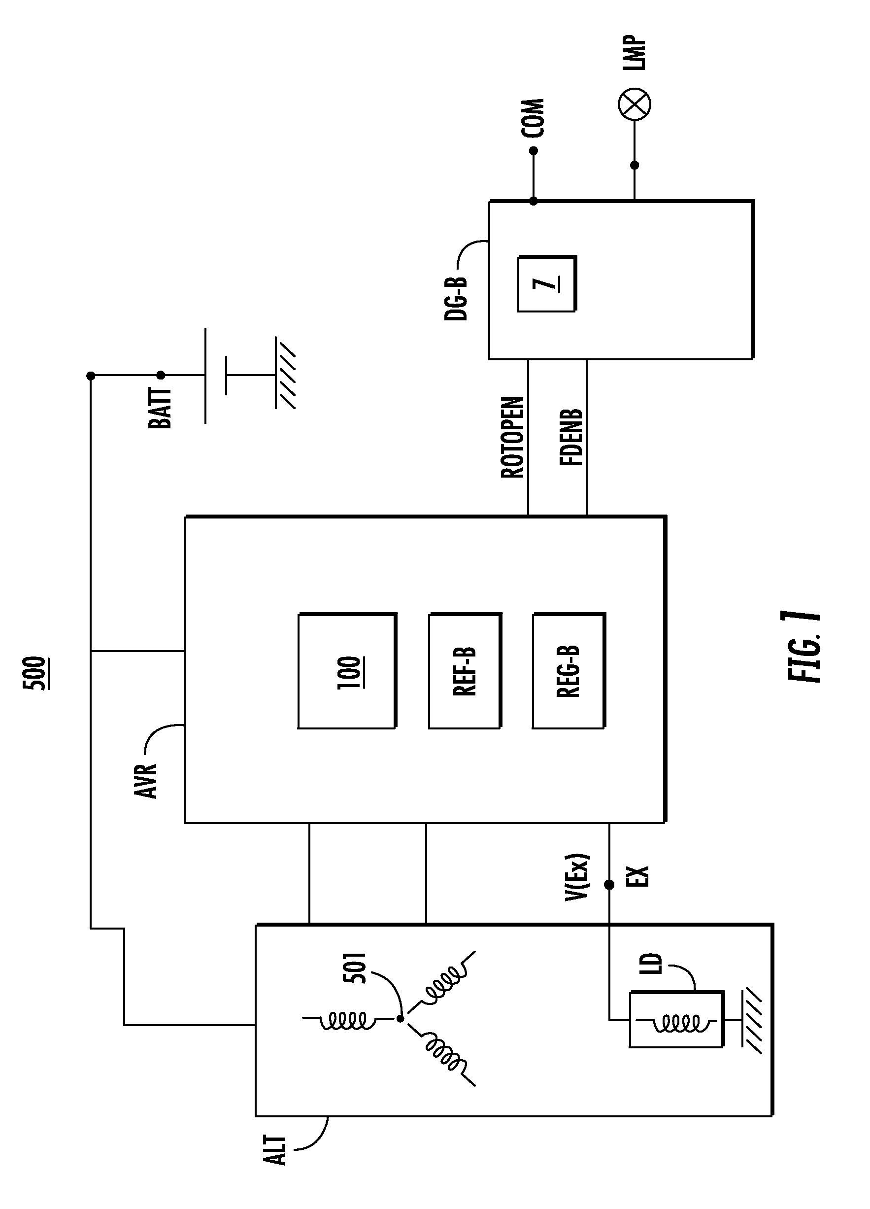 Driving circuit for an electric load and electric system comprising the circuit