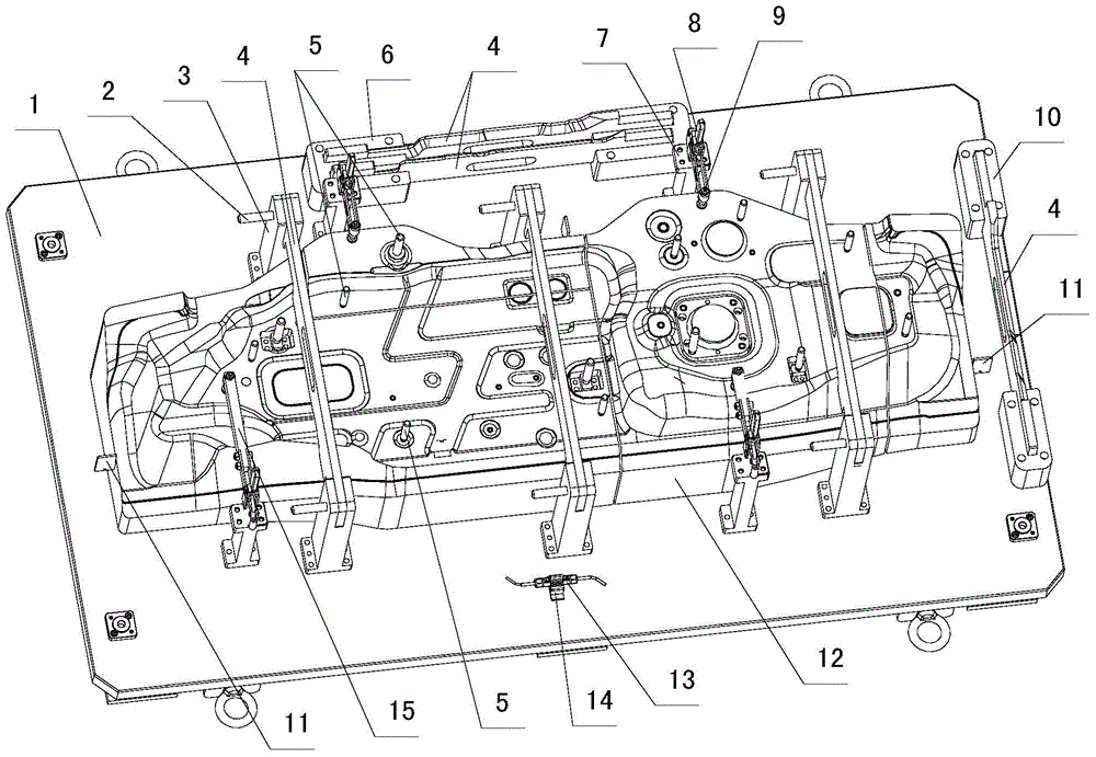 Inspection tools used for car front of the car