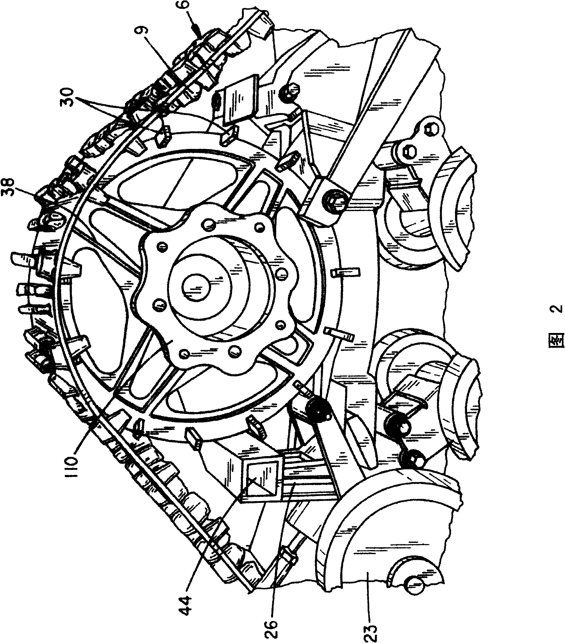 Terrain conforming track assembly