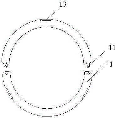 Fixing device for pipeline welding in building operations