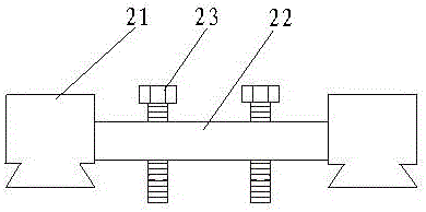 Fixing device for pipeline welding in building operations