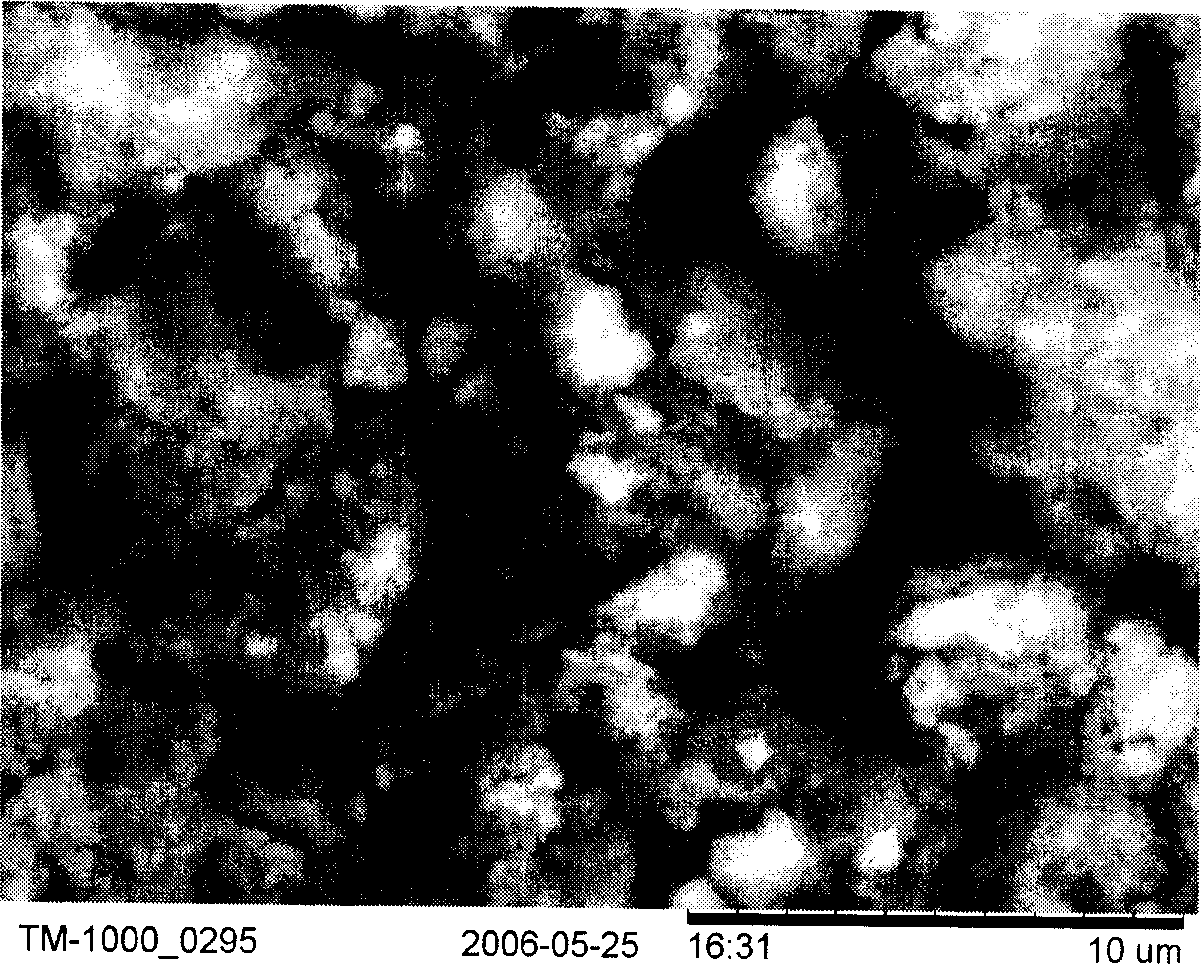 Composite catalyst used for reforming hydrogen prodn. using methane and water vapor as raw material, preparing process and use