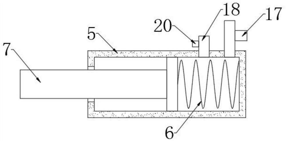 Translation mechanical device for machining production