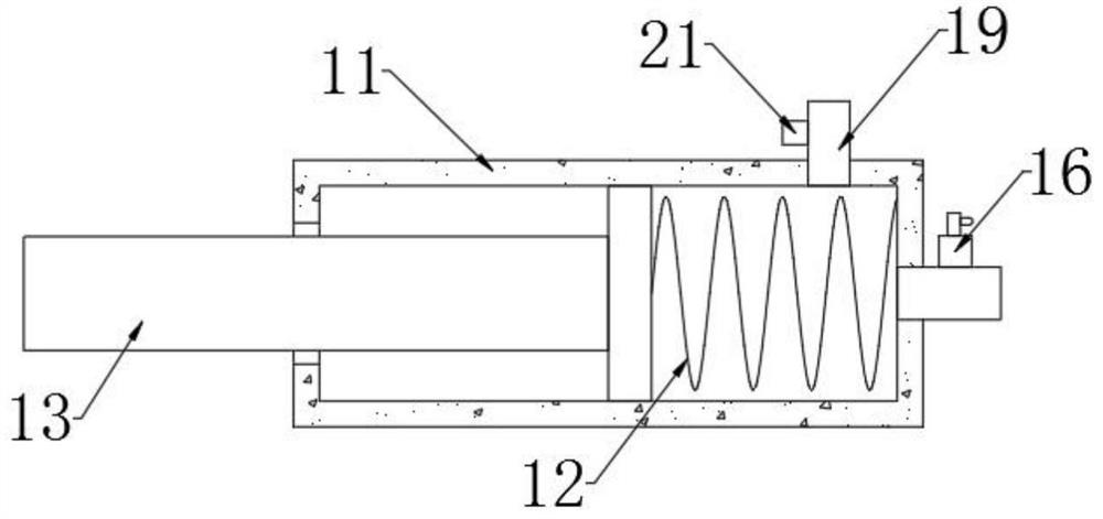 Translation mechanical device for machining production