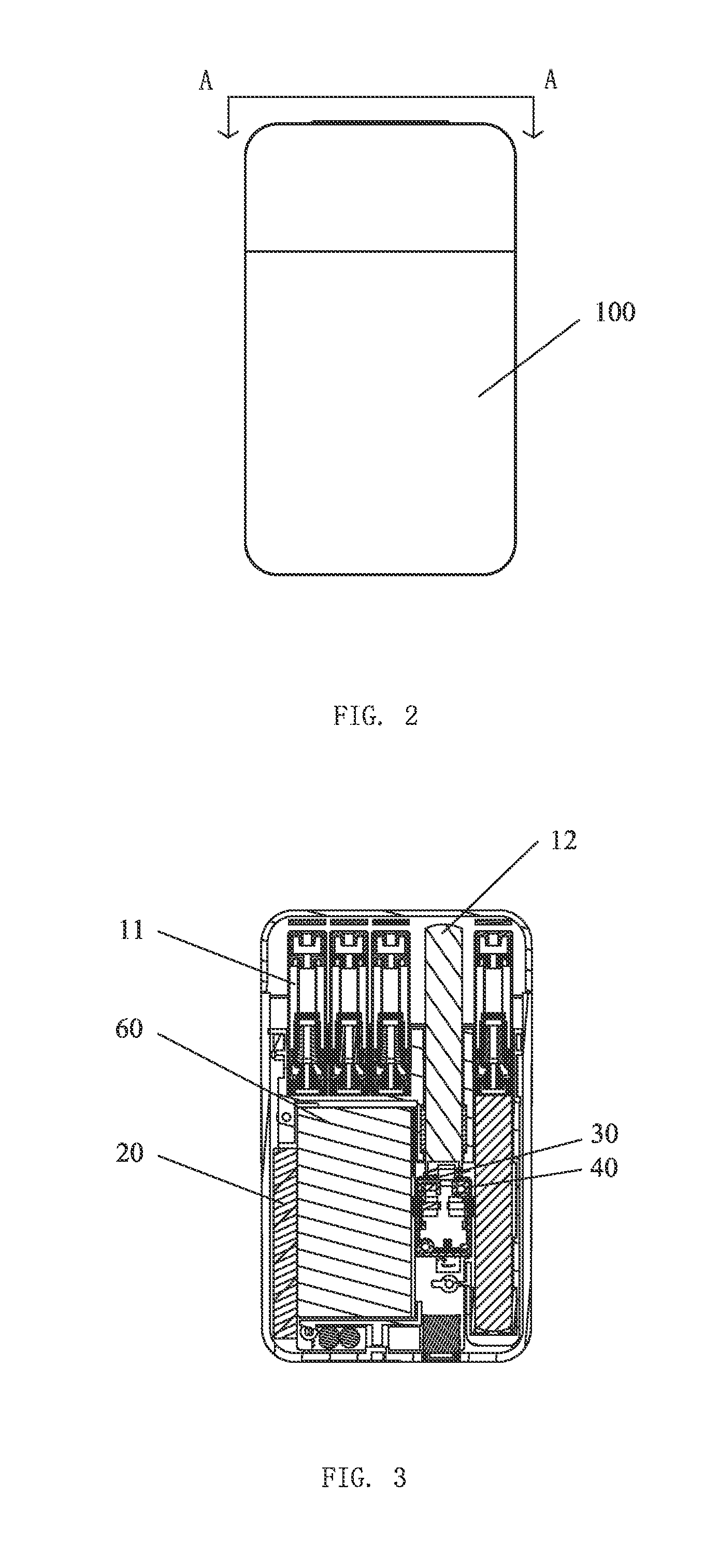 Electronic cigarette casing and electronic cigarette device