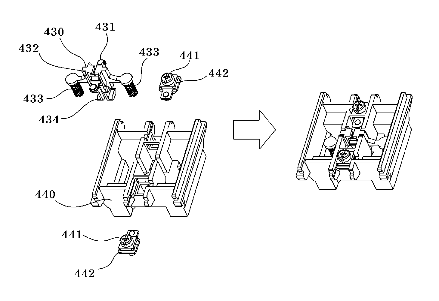 Motor starter module