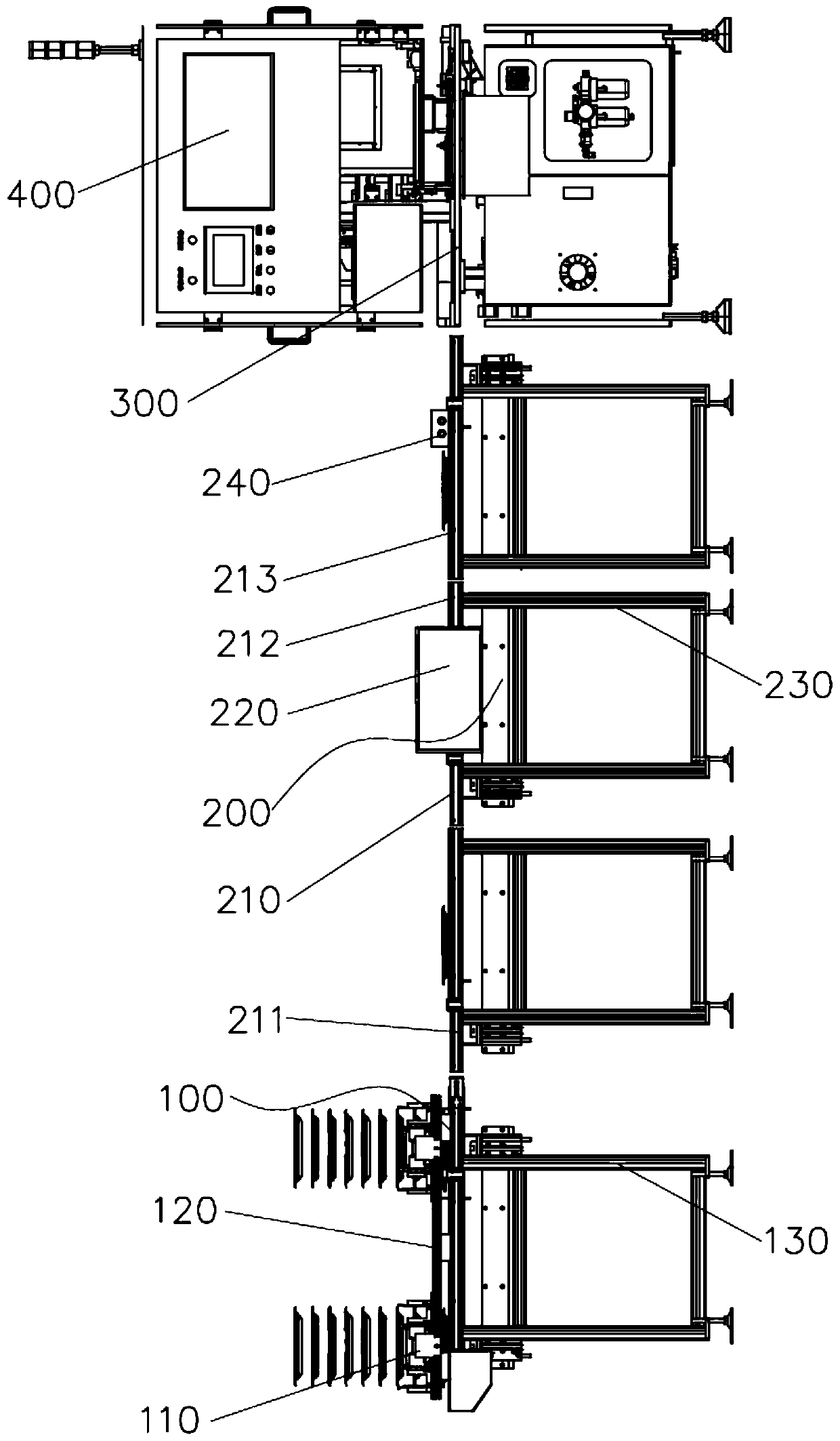 Paper service plate vision detection equipment