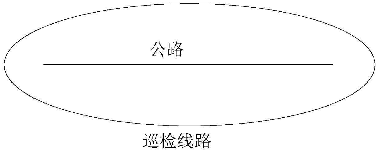 Inspection unmanned aerial vehicle control method and device for smart road