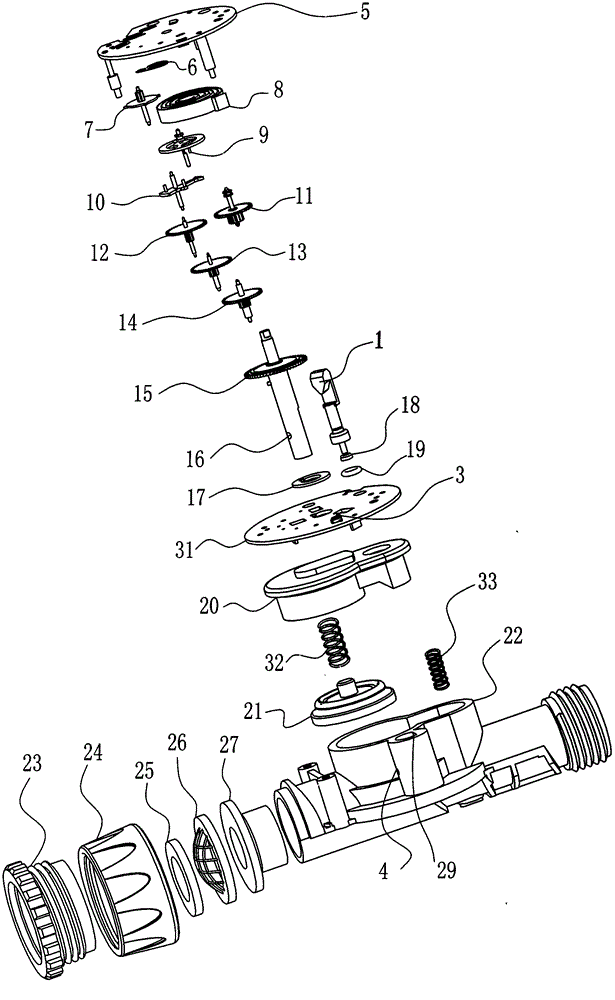 Energy-saving advanced type impeller suspension type electromagnetic flowmeter for agriculture and forestry irrigation