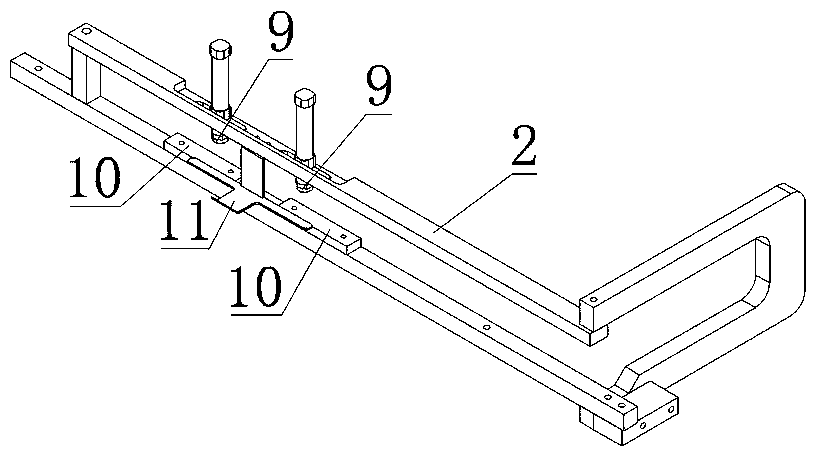 Handle ironing machine