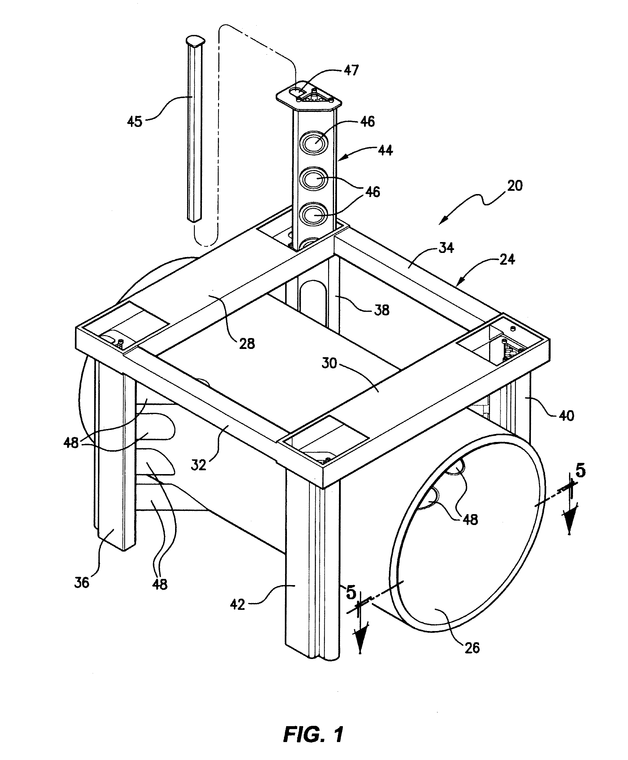 Flow meter assembly, gate assemblies and methods of flow measurement