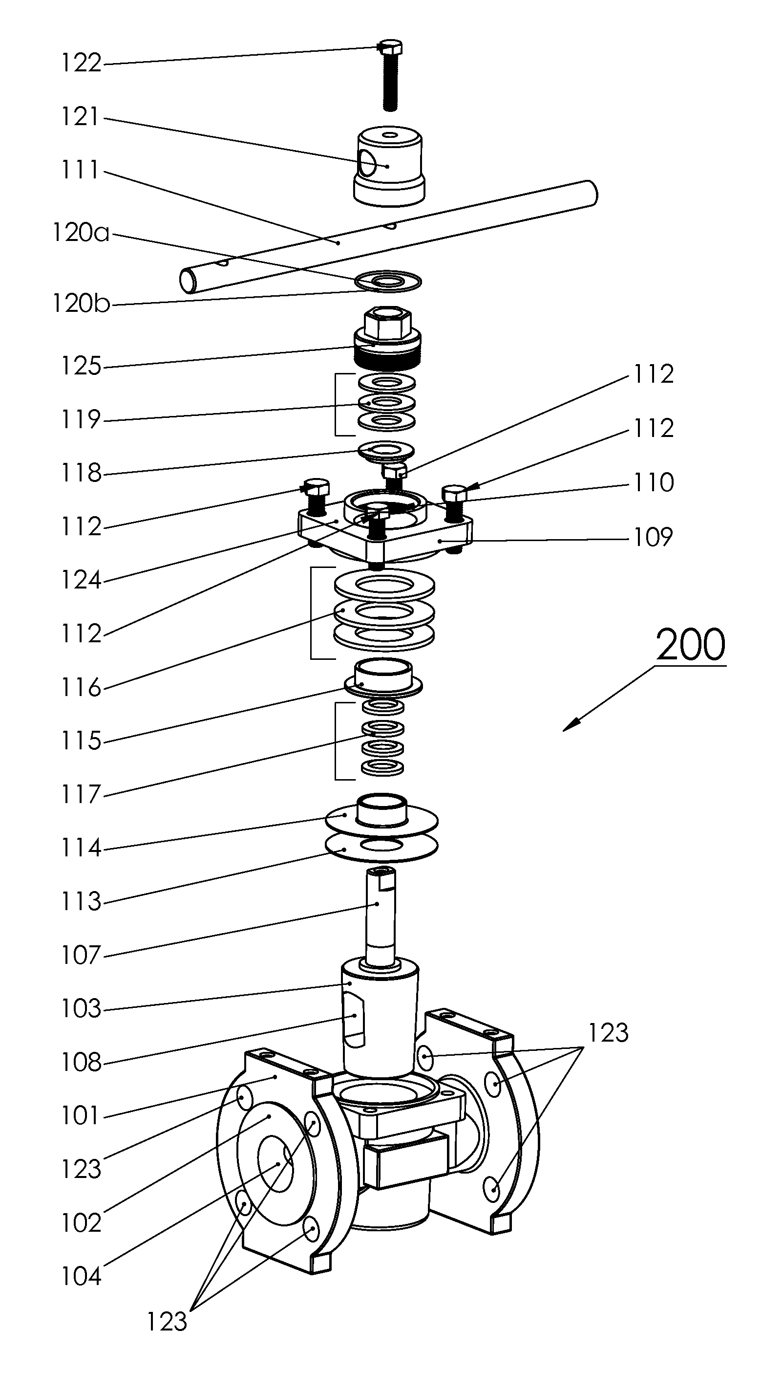 Plug valve and stem sealing assembly